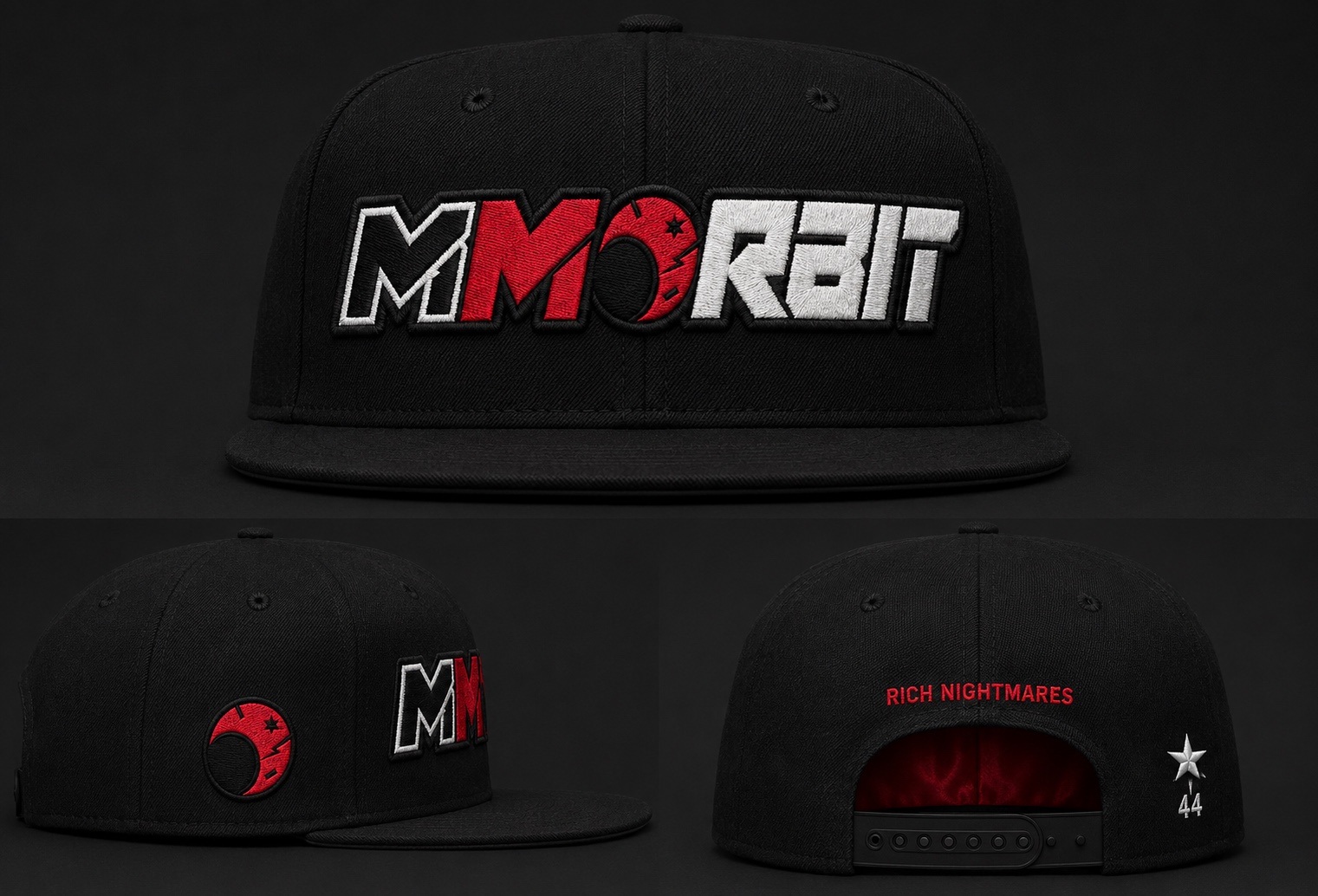 Multiple product views of the MMORBIT RN-001 snapback